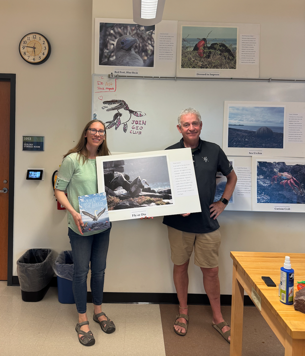 Waverly visits SNC Geology Class