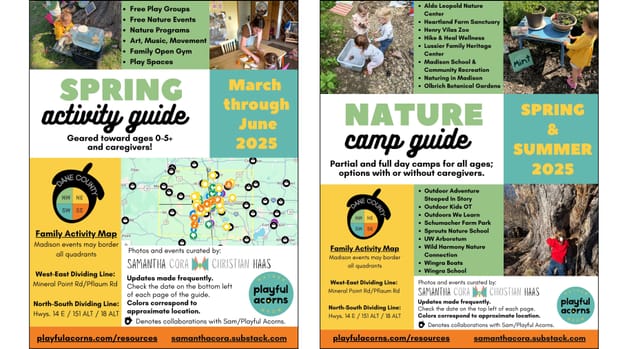 In A Nutshell: Spring Activity Guide