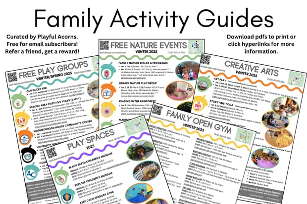 In A Nutshell: Winter Family Activity Map & Guides